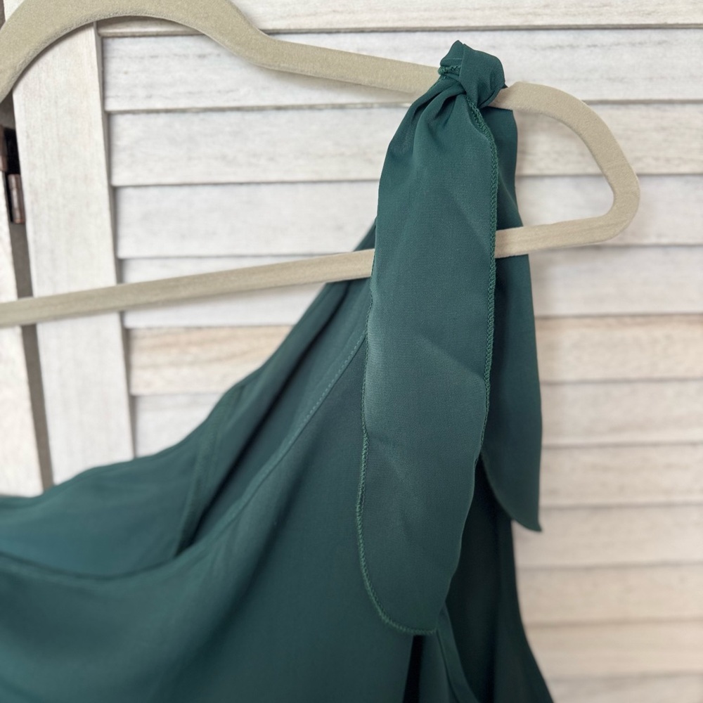 SHEIN One Shoulder Split Thigh Shift Dress - Picture 4 of 7